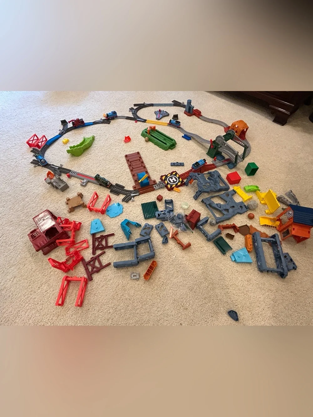 Thomas & Friends Trackmaster Misc Bundle-Train Tracks w/ Multiple Engines